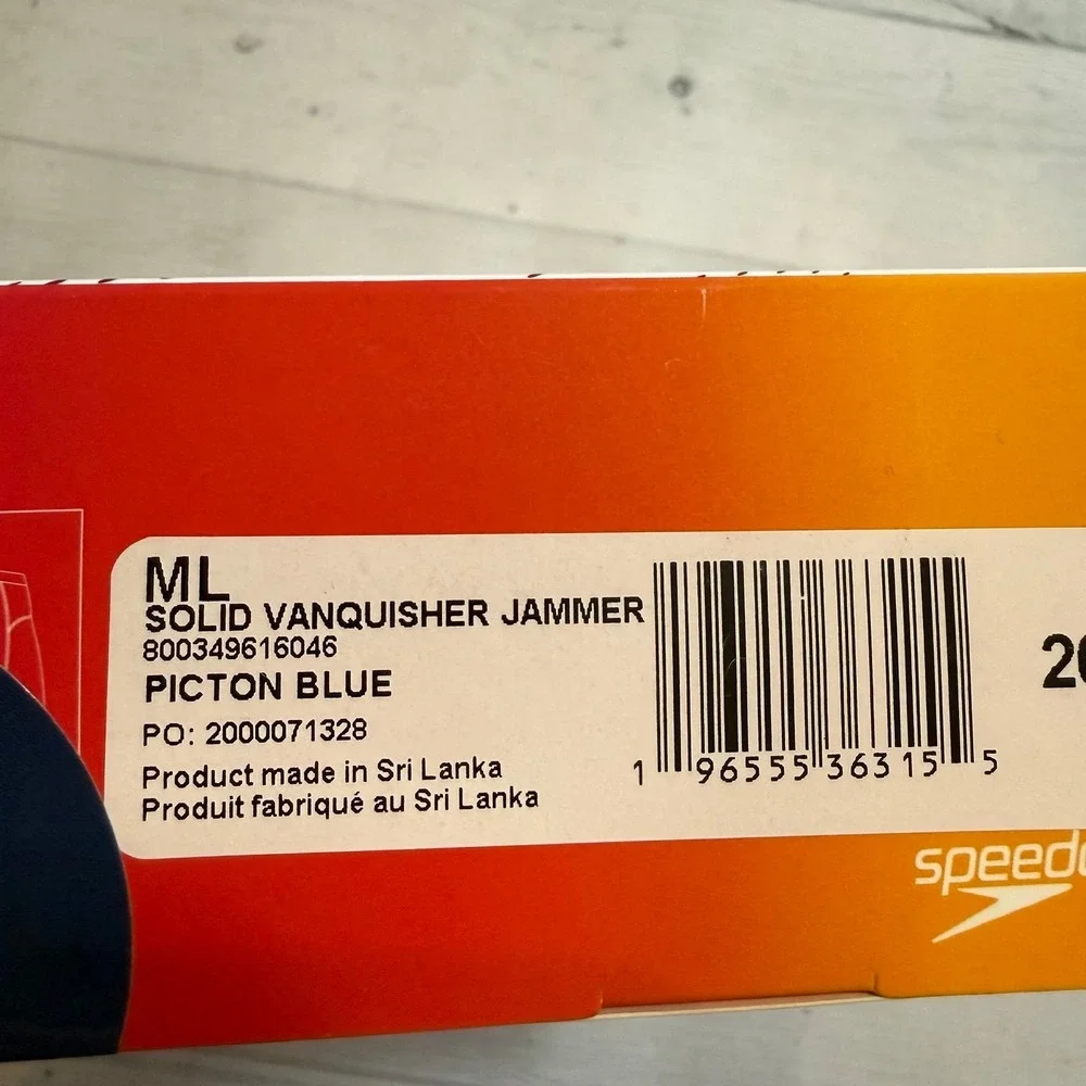 Speedo boys Vanquisher Jammer‎ Tech Suit Swimsuit picton blue size 20 NEW